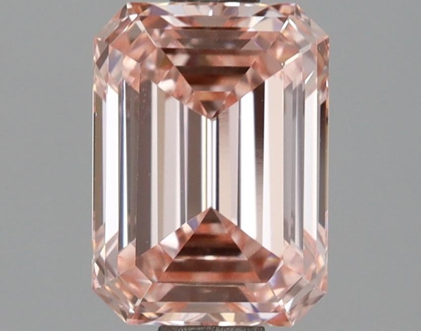 1.61 Ct. Fancy Intense Pink Emerald Lab Grown Diamond