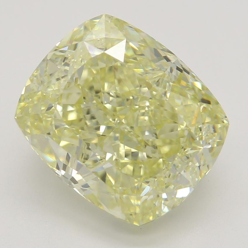 5.01 Ct. Fancy Yellow Cushion Diamond
