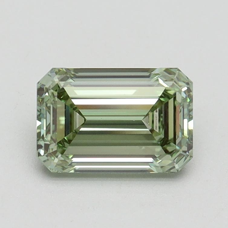 1.03 Ct. Fancy Intense Green Emerald Lab Grown Diamond