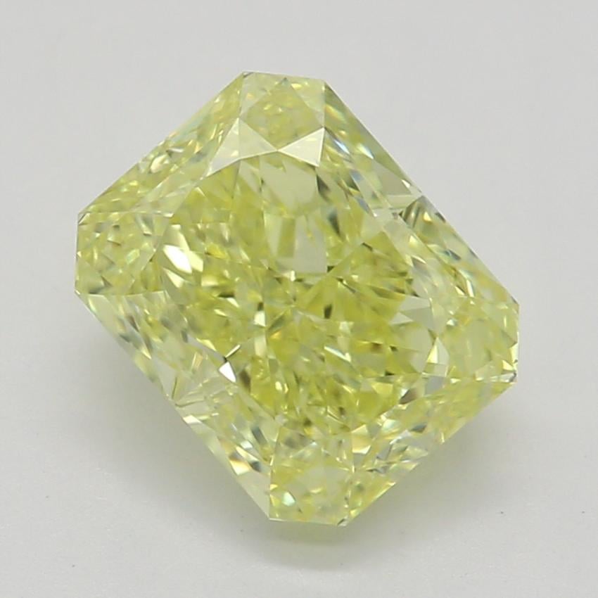 1.09 Ct. Fancy Intense Yellow Radiant Diamond