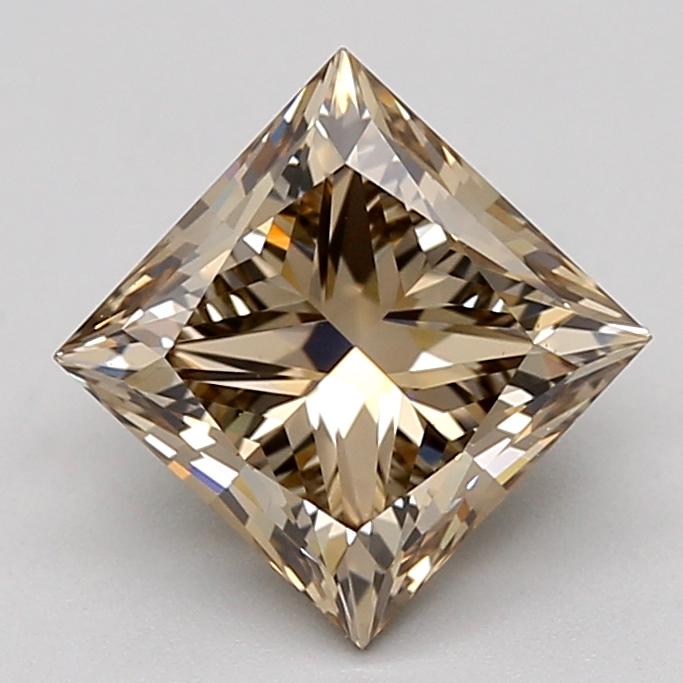 1.71 Ct. Fancy  Brown Princess Lab Grown Diamond