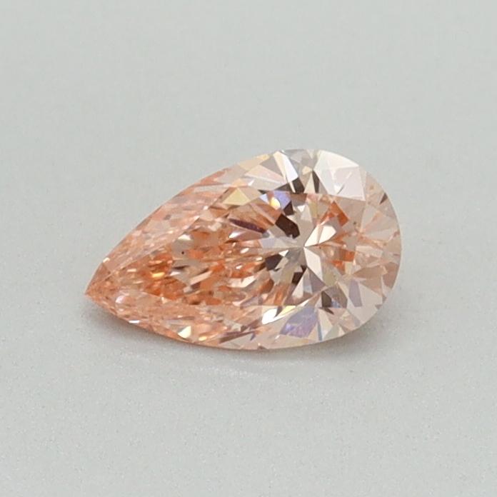 0.31 Ct. Fancy Vivid Pink Pear Lab Grown Diamond