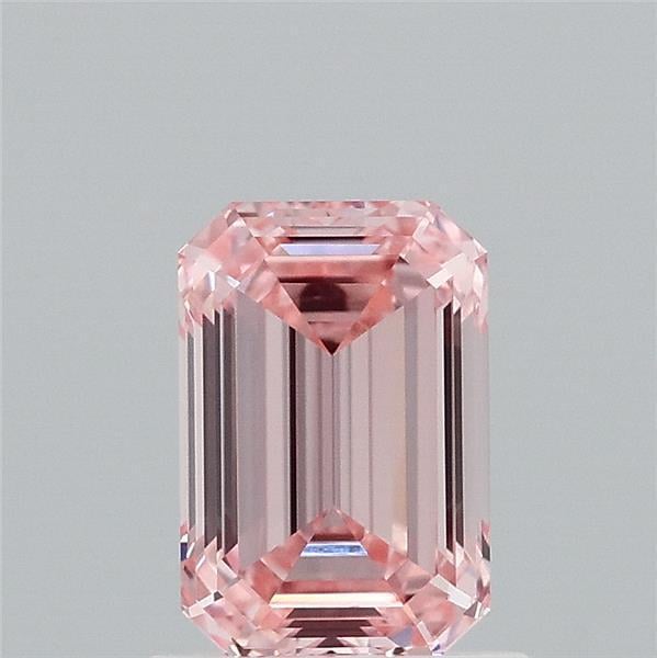 1.07 Ct. Fancy Intense Pink Emerald Lab Grown Diamond