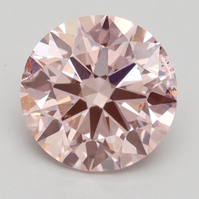 1.51 Ct. Fancy Intense Pink Round Lab Grown Diamond