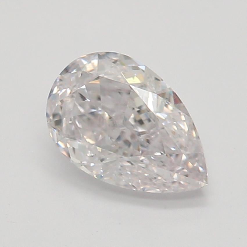 0.45 Ct. Faint Pink Pear Diamond