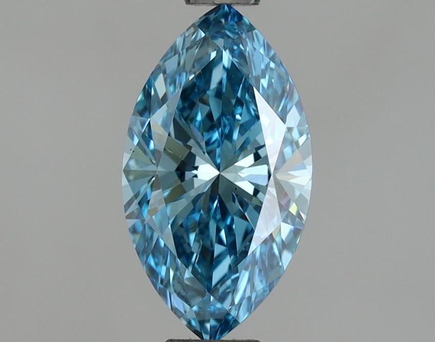 1.05 Ct. Fancy Vivid Blue Marquise Lab Grown Diamond