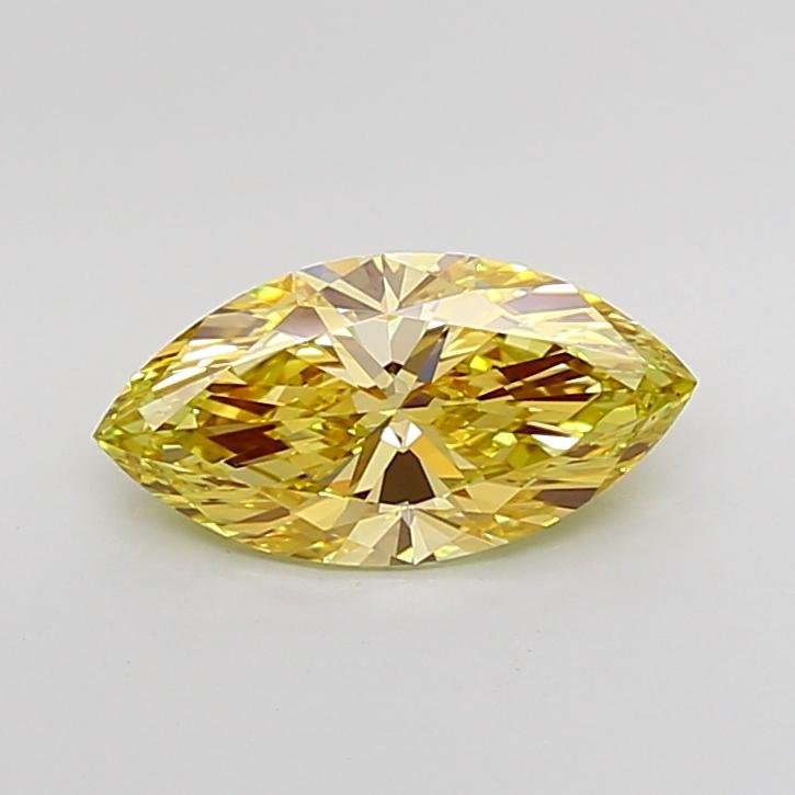 2.00 Ct. Fancy Intense Yellow Marquise Lab Grown Diamond