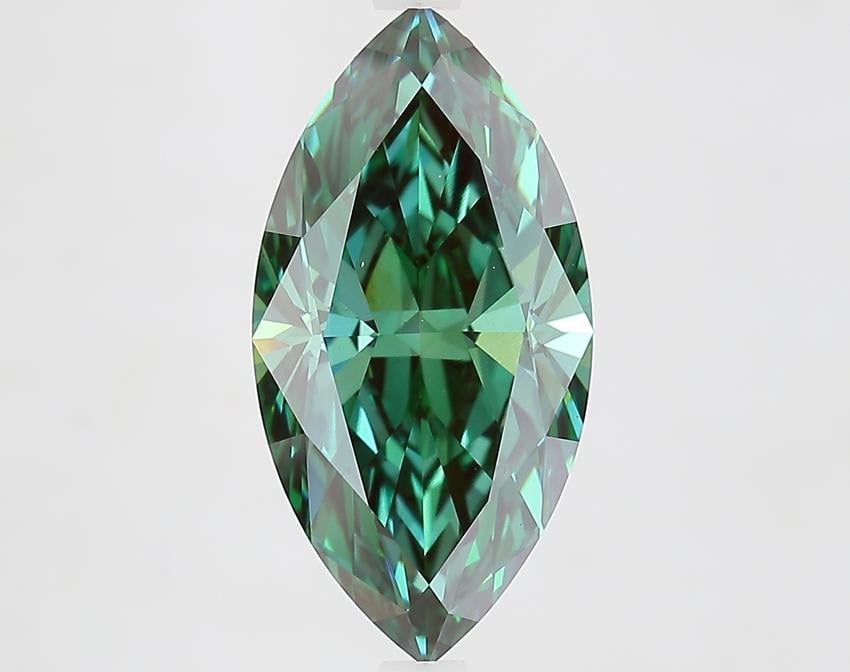 4.10 Ct. Fancy Vivid Pink Marquise Lab Grown Diamond
