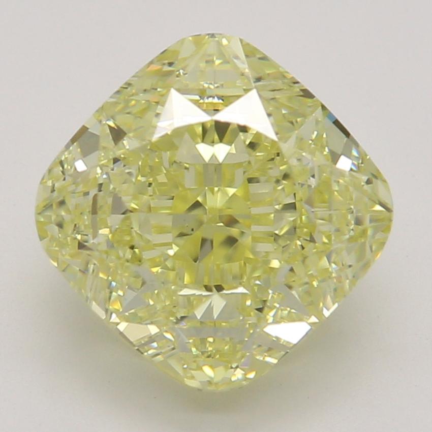 2.03 Ct. Fancy Yellow Cushion Diamond