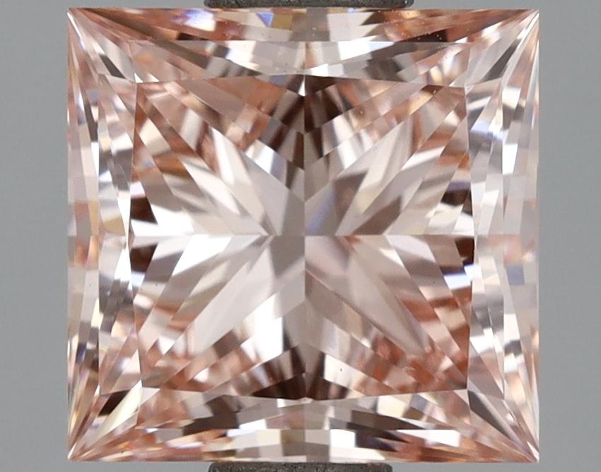 2.00 Ct. Fancy Intense Pink Princess Lab Grown Diamond