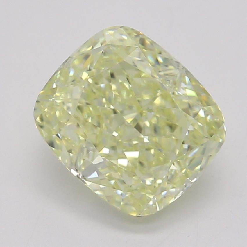 1.02 Ct. Fancy Light Yellow Cushion Diamond
