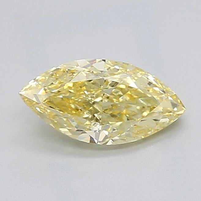 1.00 Ct. Fancy Yellow Marquise Lab Grown Diamond