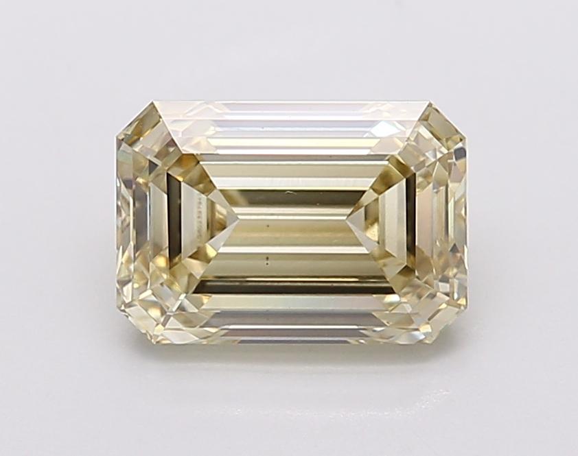 2.08 Ct. Fancy Intense Yellow Emerald Lab Grown Diamond
