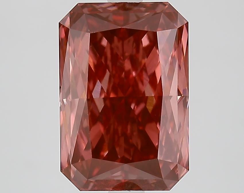 4.10 Ct. Fancy Vivid Pink Radiant Lab Grown Diamond