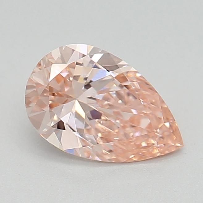 0.38 Ct. Fancy Intense  Pink Pear Lab Grown Diamond