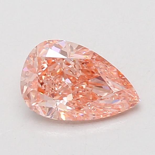 0.97 Ct. Fancy Vivid Pink Pear Lab Grown Diamond