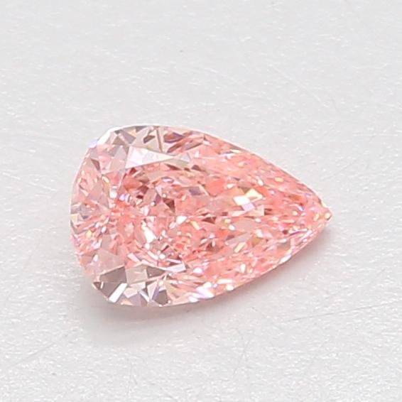 0.56 Ct. Fancy Vivid Pink Pear Lab Grown Diamond