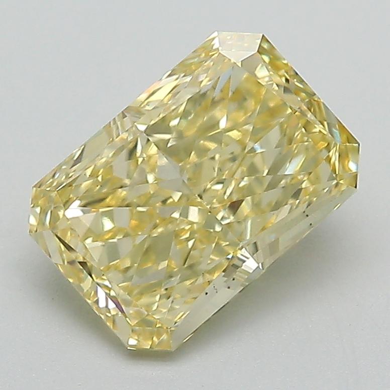 2.00 Ct. Fancy Intense  Yellow Radiant Lab Grown Diamond