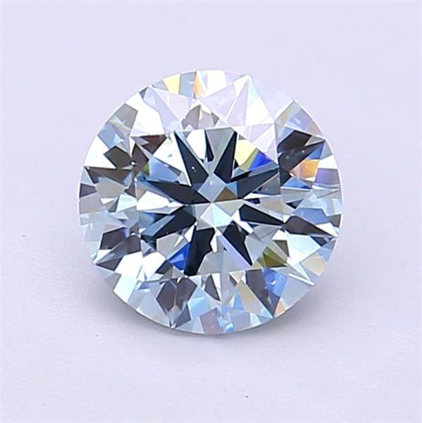 1.09 Ct. Fancy Intense Blue Round Lab Grown Diamond