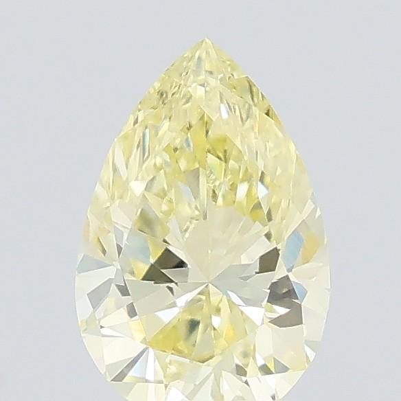 0.47 Ct. Fancy Yellow Pear Lab Grown Diamond