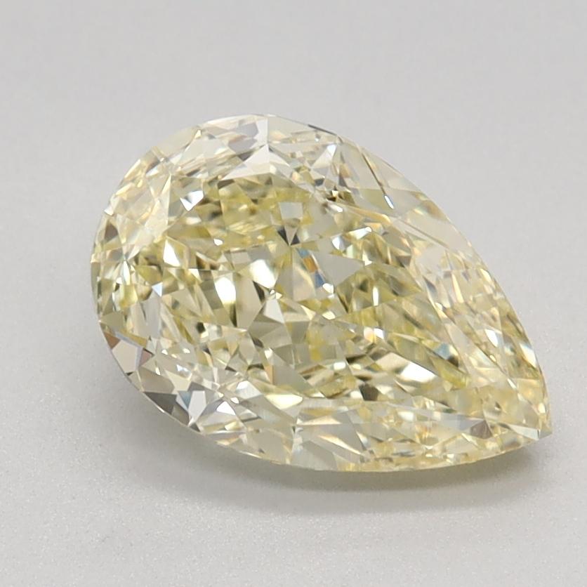 1.34 Ct. Fancy Yellow Pear Lab Grown Diamond