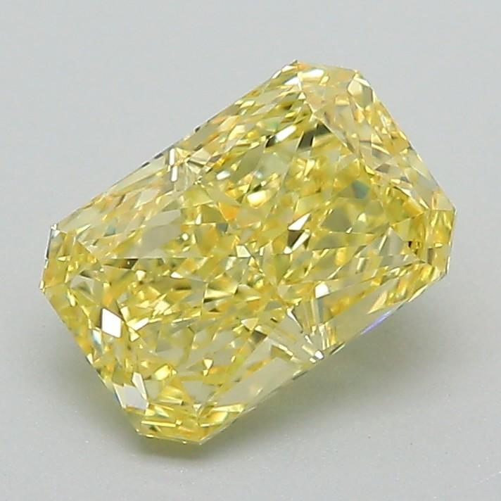 1.46 Ct. Fancy Intense Yellow Radiant Lab Grown Diamond