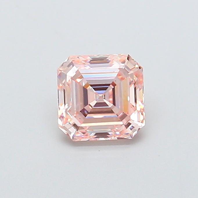 1.02 Ct. Fancy Pink Asscher Lab Grown Diamond