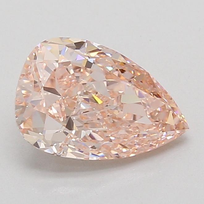 2.03 Ct. Fancy Vivid Pink Pear Lab Grown Diamond