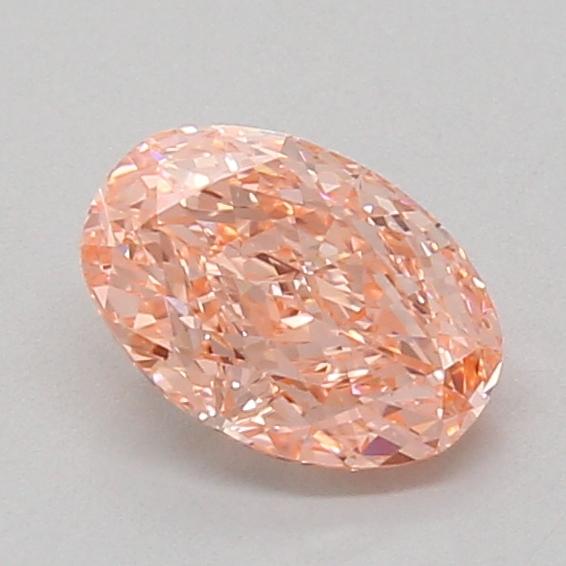 1.05 Ct. Fancy Vivid Pink Oval Lab Grown Diamond