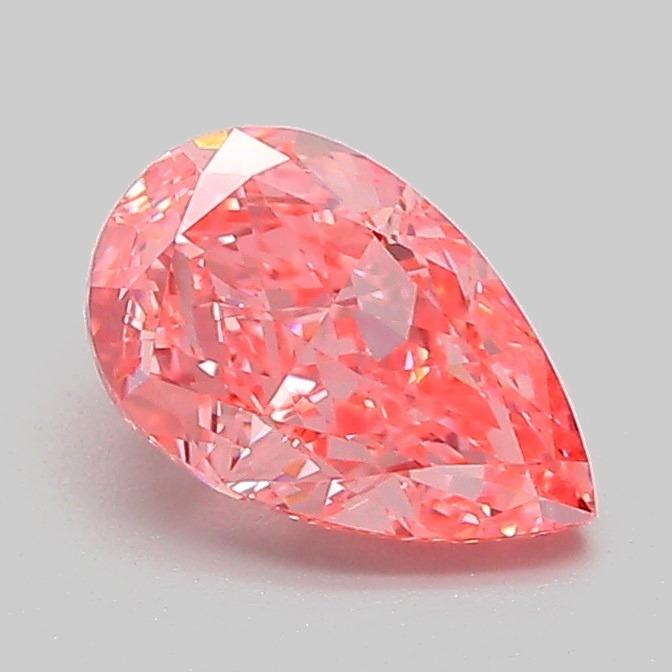 1.04 Ct. Fancy Vivid Pink Pear Lab Grown Diamond