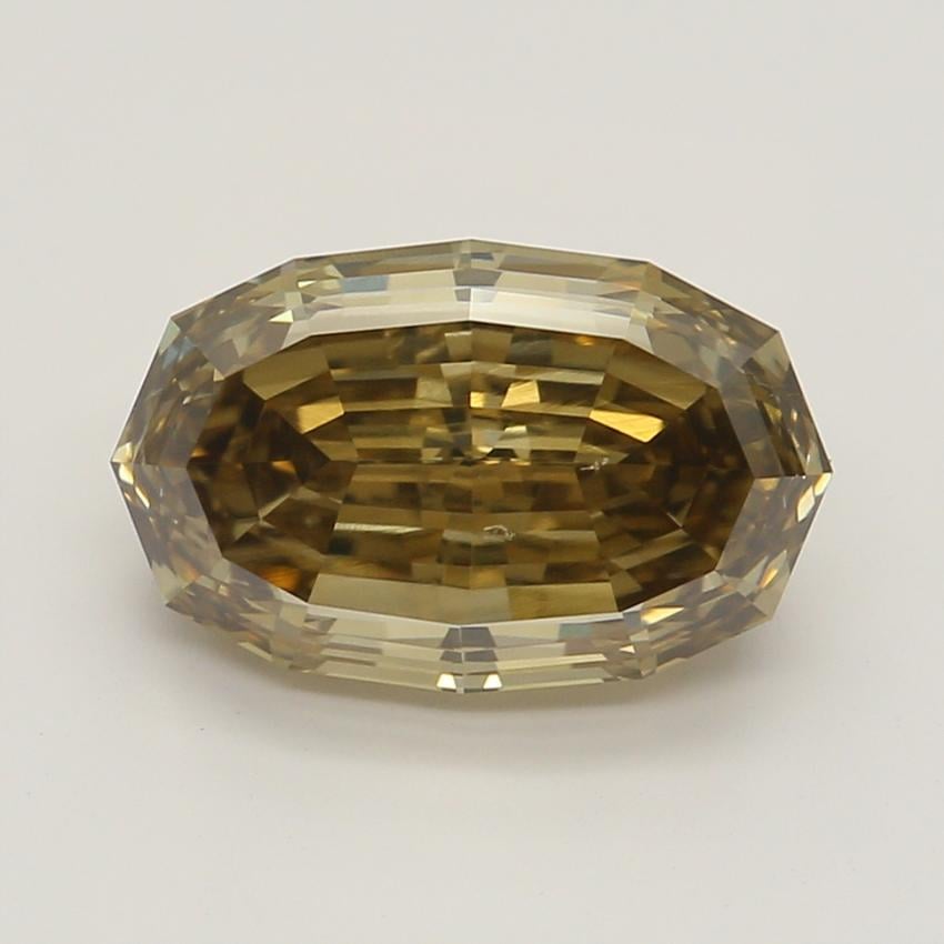 1.69 Ct. Fancy Yellow-Brown Oval Diamond