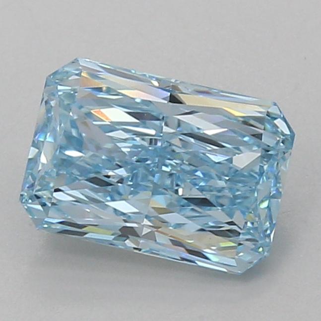 2.06 Ct. Fancy Vivid Blue Radiant Lab Grown Diamond