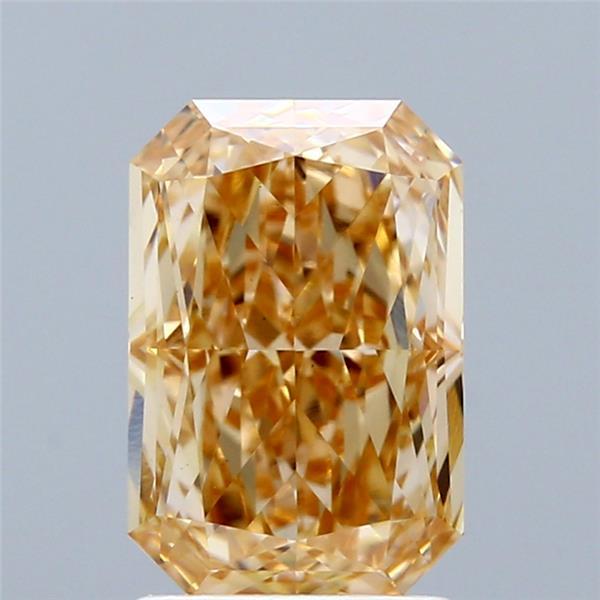 2.51 Ct. Fancy Yellow Radiant Lab Grown Diamond