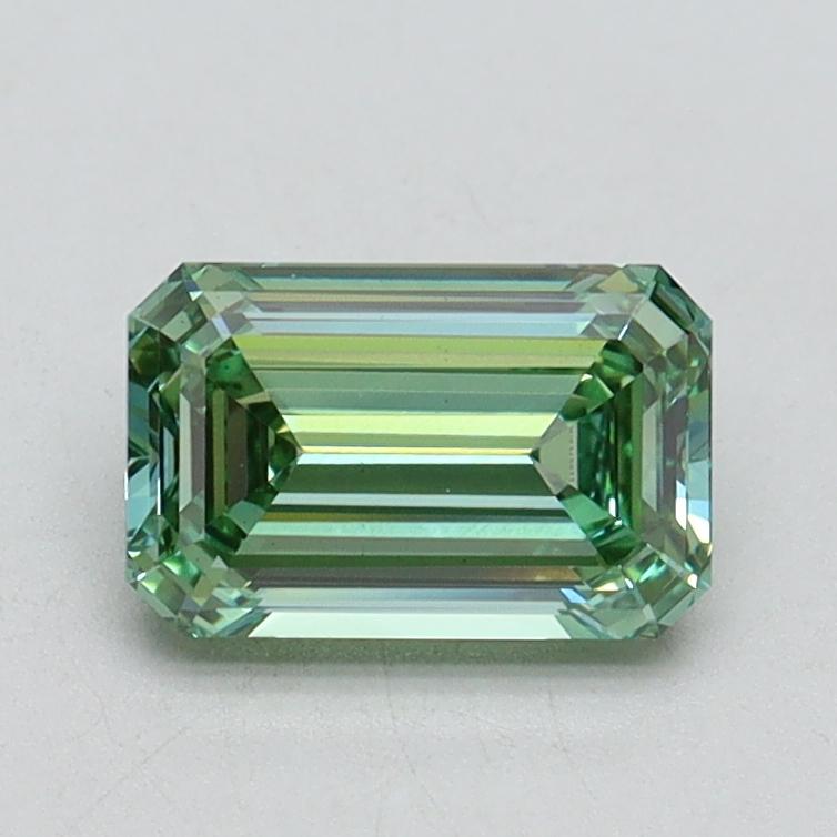1.00 Ct. Fancy Intense Green Emerald Lab Grown Diamond
