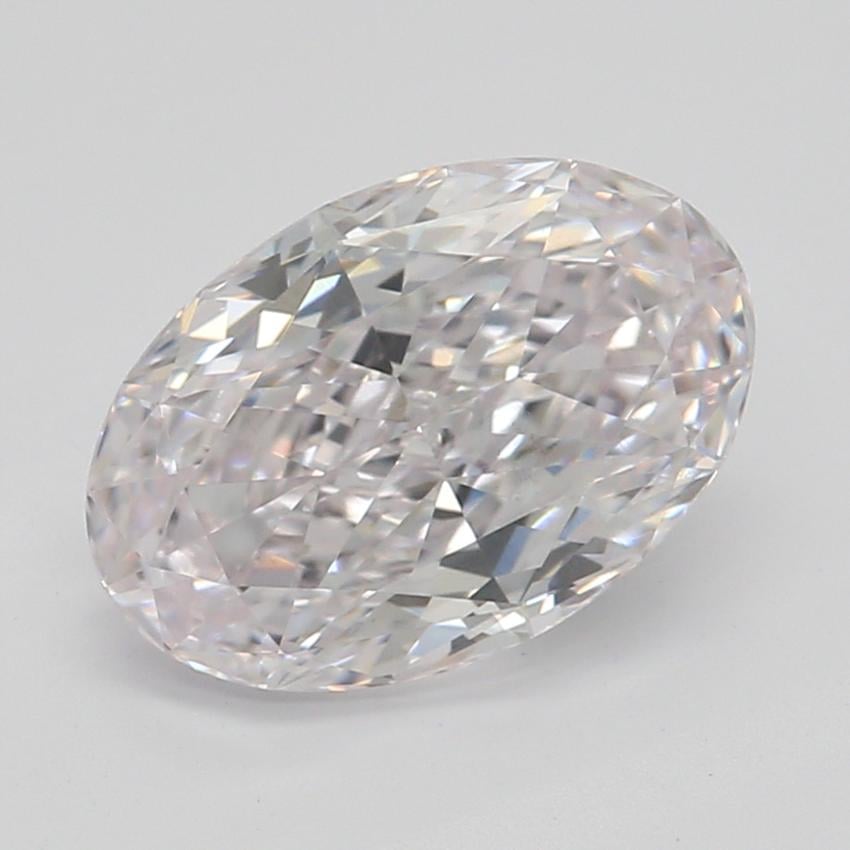 1.00 Ct. Very Light Pink Oval Diamond