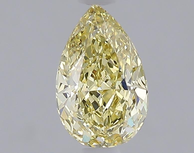 1.05 Ct. Fancy Intense  Yellow Pear Lab Grown Diamond