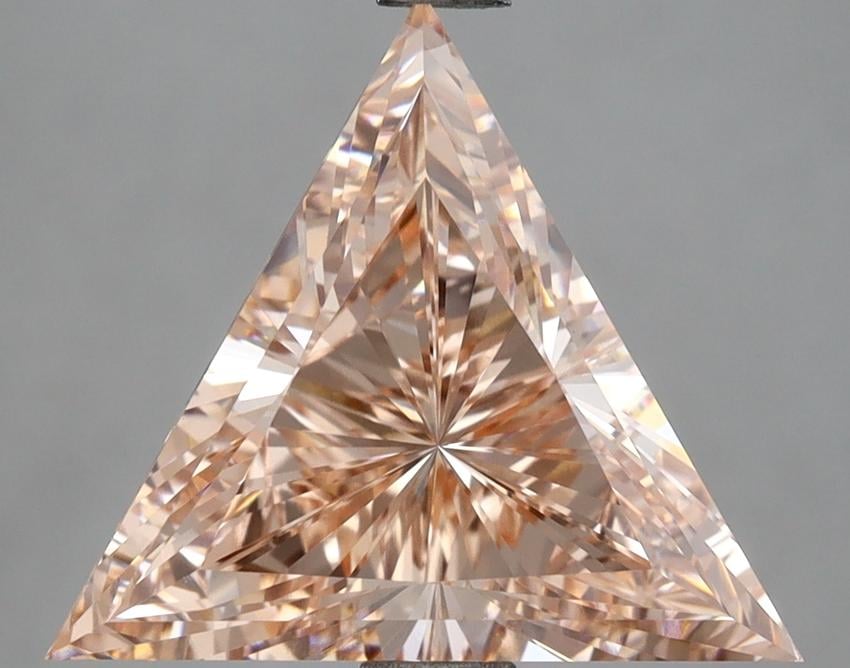 3.08 Ct. Fancy Intense Pink Cushion Lab Grown Diamond