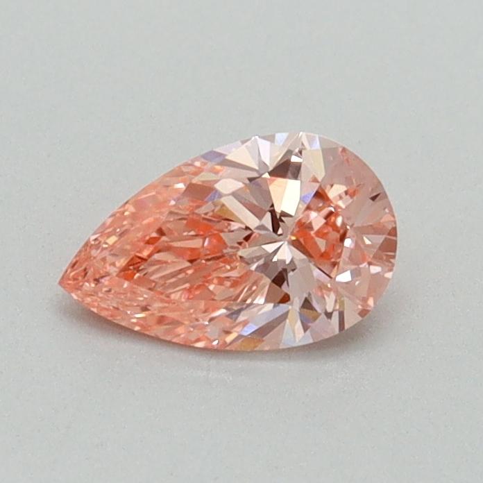0.41 Ct. Fancy Vivid Pink Pear Lab Grown Diamond