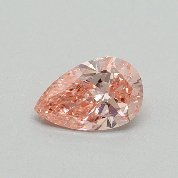 0.30 Ct. Fancy Vivid Pink Pear Lab Grown Diamond