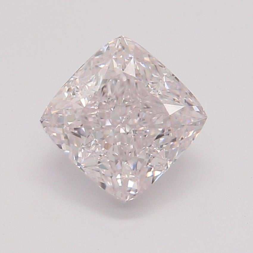 0.76 Ct. Light Pink Cushion Diamond