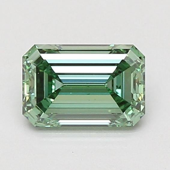 1.05 Ct. Fancy Vivid Green Emerald Lab Grown Diamond