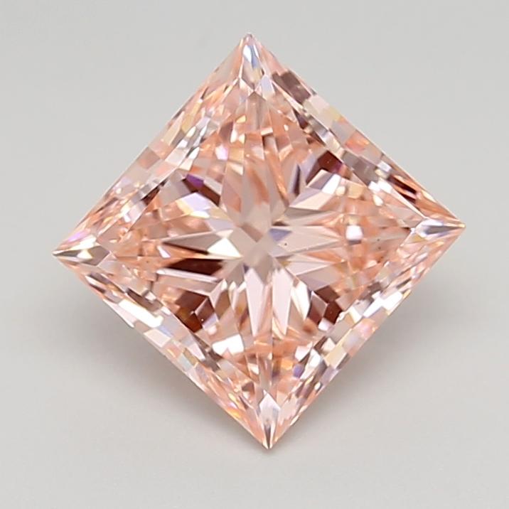 2.48 Ct. Fancy Vivid  Pink Princess Lab Grown Diamond