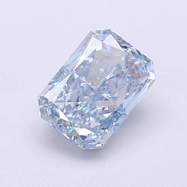 1.01 Ct. Fancy Vivid Blue Radiant Lab Grown Diamond