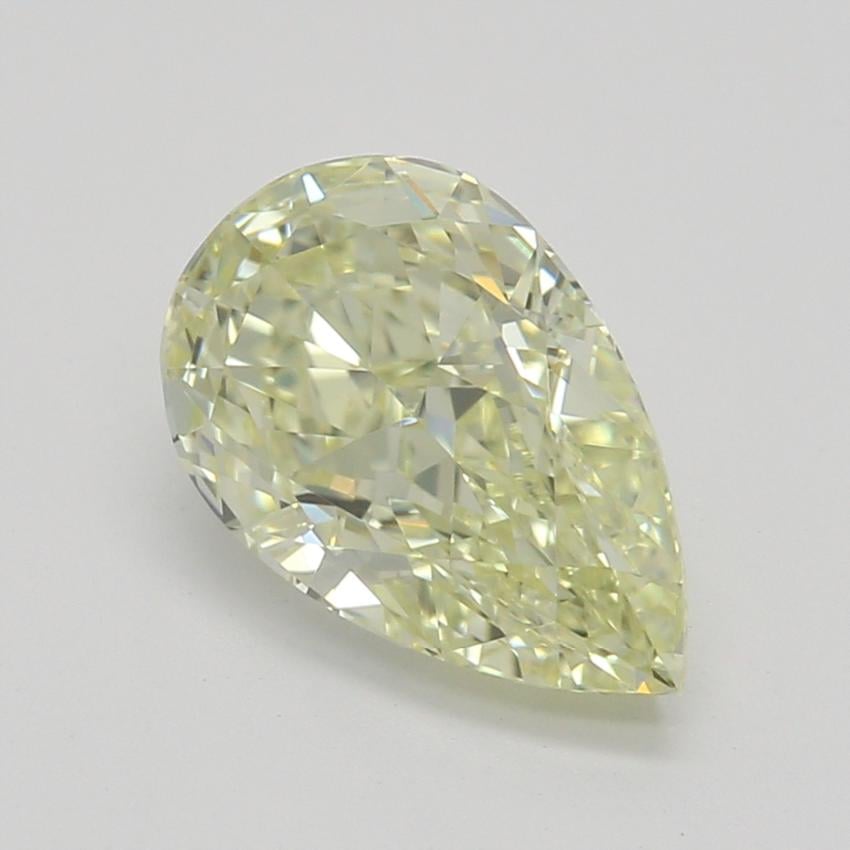 1.01 Ct. Fancy Light Yellow Pear Diamond