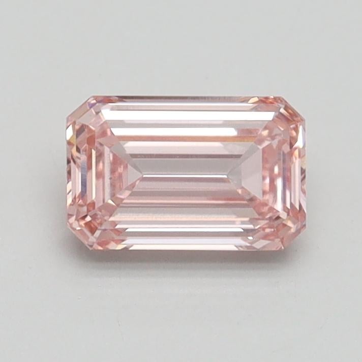 0.70 Ct. Fancy Intense Pink Emerald Lab Grown Diamond