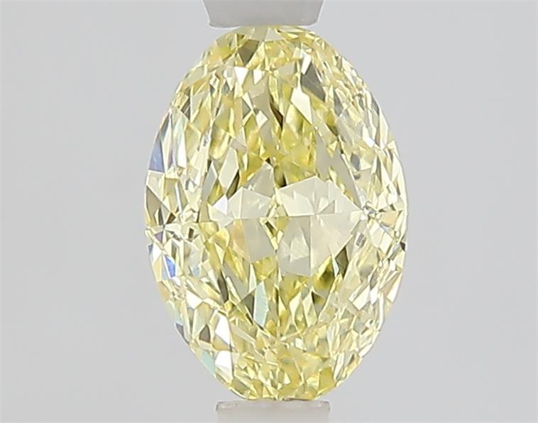 1.03 Ct. Fancy Yellow Oval Lab Grown Diamond