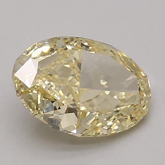 1.10 Ct. Fancy Intense Yellow Oval Lab Grown Diamond