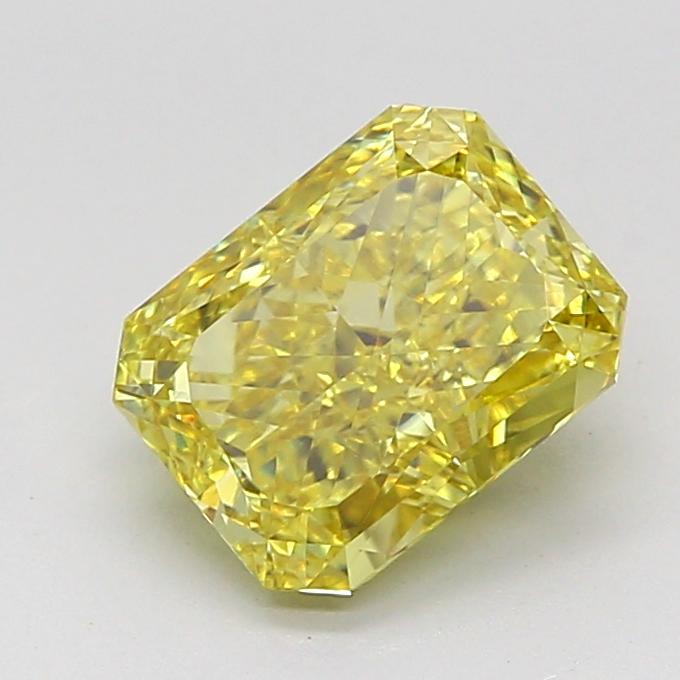 1.86 Ct. Fancy Vivid Yellow Radiant Lab Grown Diamond