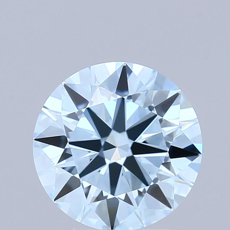 1.42 Ct. Fancy Intense Blue Round Lab Grown Diamond