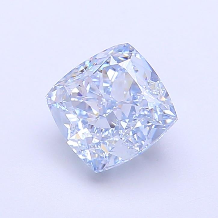 1.69 Ct. Fancy Intense Blue Cushion Lab Grown Diamond